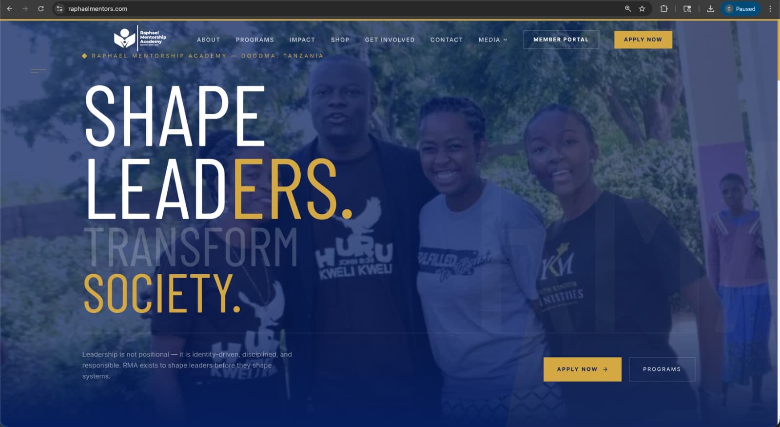Raphael Mentorship Academy