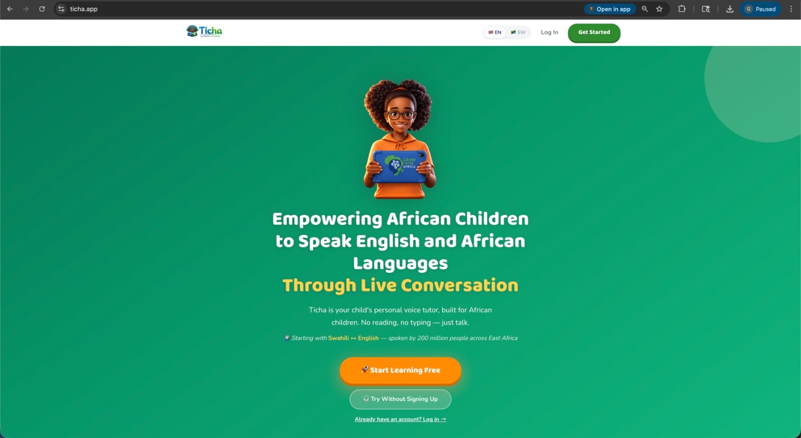 Ticha — AI Tutor